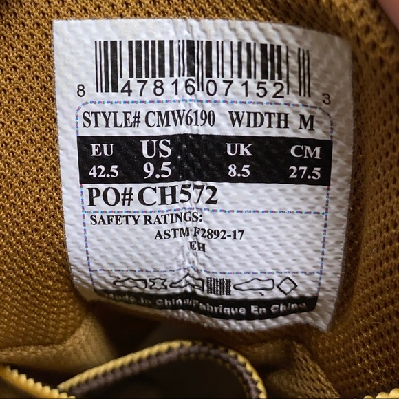 Carhartt Soft Toe 6" Waterproof Leather Work NEW - Picture 13 of 15